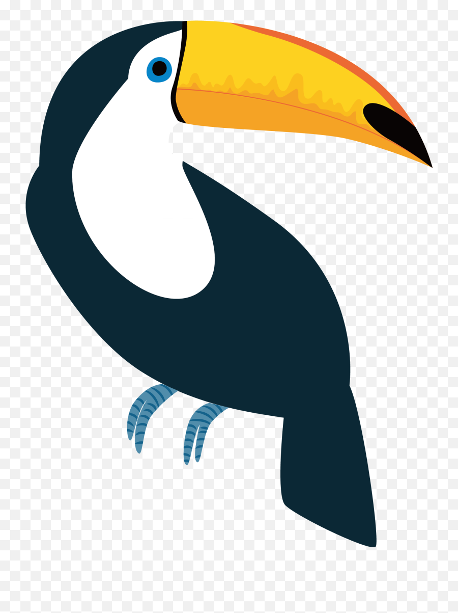 Toucan Vector Transprent Png - Toucan Bird Vector Png,Tucan Png