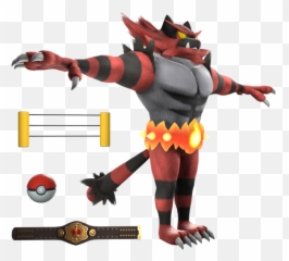 Super Smash Bros - Super Smash Bros Ultimate Incineroar Png,Incineroar Png