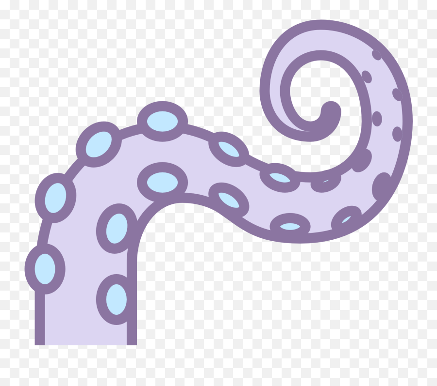 Octopus Tentacles Clipart - Clipart Tentacle Png,Tentacles Transparent Background