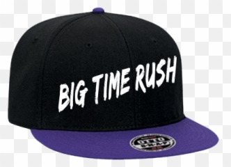 Big Time Rush Hat Snapback Flat Bill - Baseball Cap Png,Big Time Rush Logo