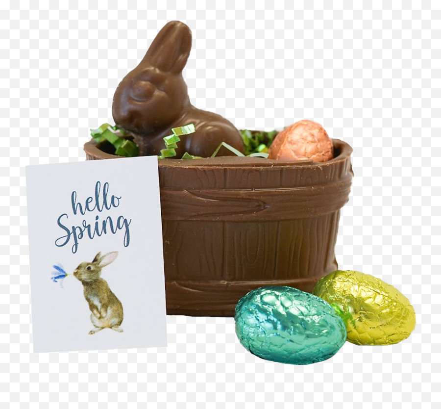 Sweets Png Images Real - Basket Easter Bunny Chocolate,Easter Background Png