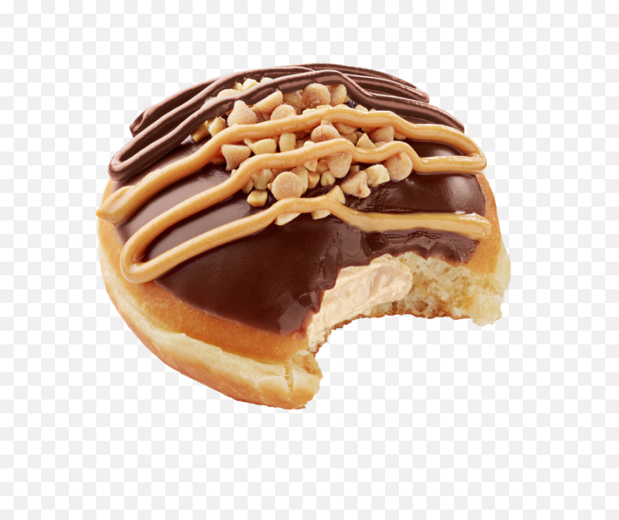 Chocolate Peanut Butter Doughnut - Peanut Butter Kreme Png,Donuts Transparent