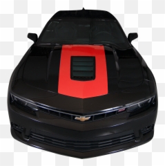 2014 - 2015 Chevy Camaro Center Racing Vinyl Graphic Decal Stripe Kit Ferrari Testarossa Png,Racing Stripes Png