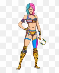 Cap Vector Top Hat - Dibujos De Luchadores De Wwe Png,Asuka Png