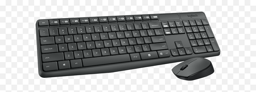 Logitech Mk235 Wireless Keyboard And - Wireless Keyboard Mouse Logitech Mk235 Png,Keyboard And Mouse Png