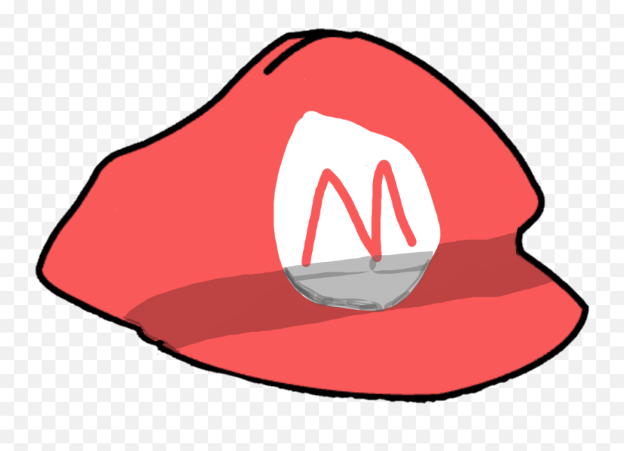 A Bad Mario Hat - Sticker By Spleens Clip Art Png,Mario Hat Png