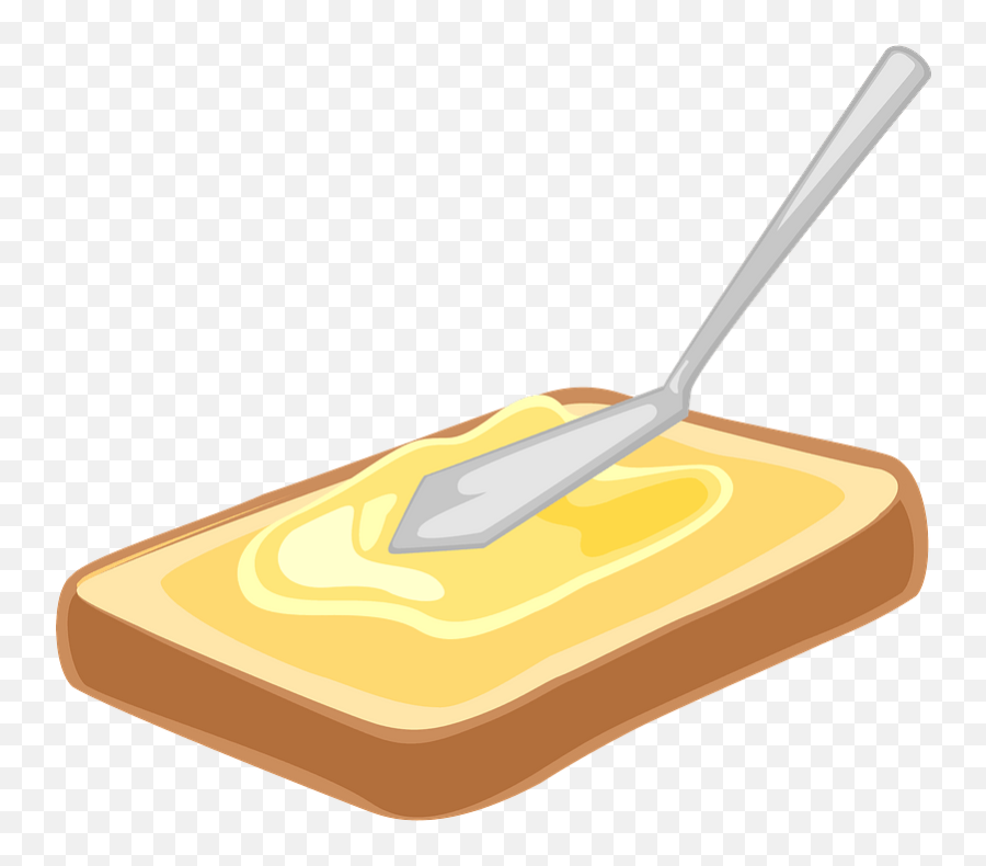 Toast Butter Breakfast Clipart Free Download Transparent - Toast Butter Clipart Png,Breakfast Clipart Png