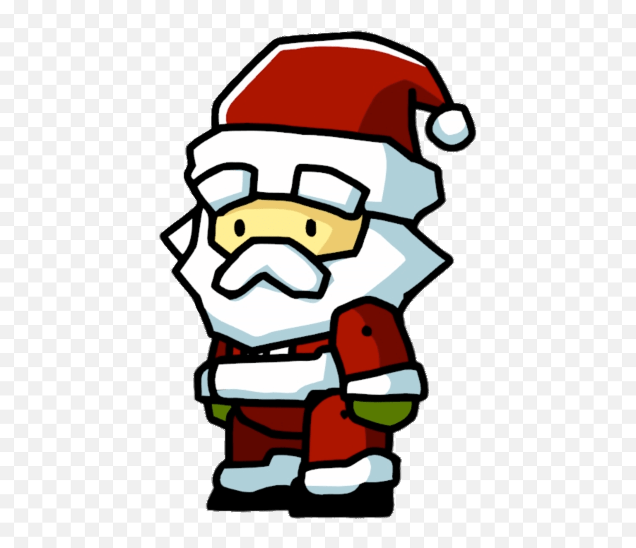 Scribblenauts Santa Claus Transparent Png - Stickpng Cartoon,Santa Claus Transparent Background