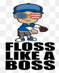 Download Floss Like A Boss Png - Floss Like A Floss Like A Boss In Bubble Letters,Floss Png