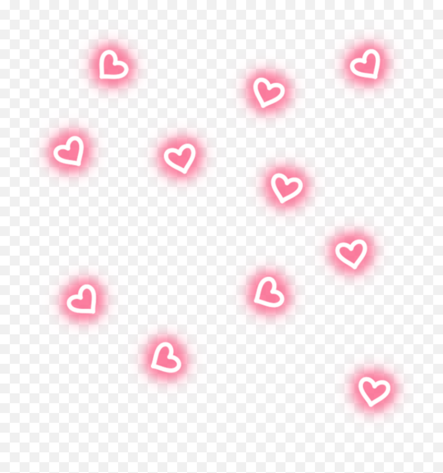 Neon Pink Heart Png Transparent - Heart Png Aesthetic,Neon Heart Png