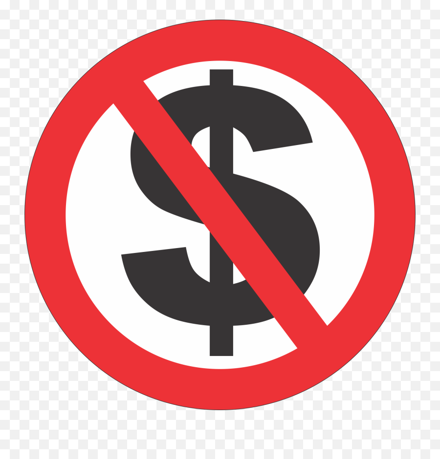 No Money Png Library Background - No Money Clipart,No Symbol Transparent