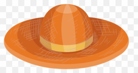 Floppy Straw Hat Icon - Transparent PNG u0026 SVG vector file Illustration