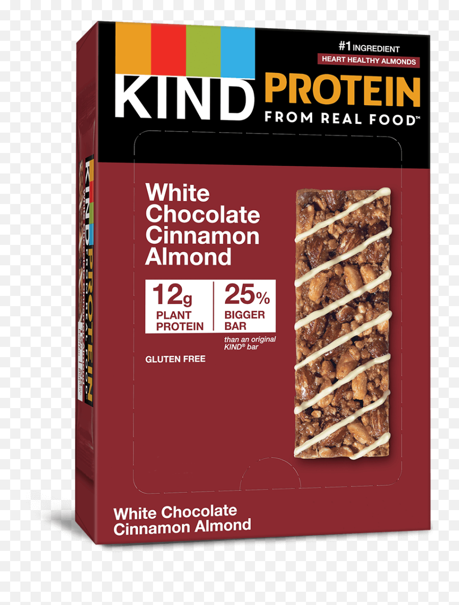 White Chocolate Cinnamon Almond - Kind Dark Chocolate Cocoa Breakfast Bars Png,White Bar Png