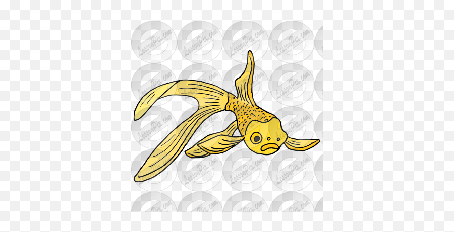 Goldfish Picture For Classroom Therapy Use - Great Illustration Png,Goldfish Png