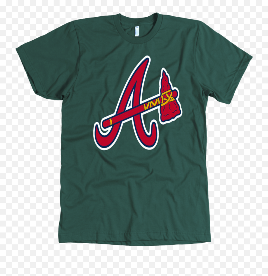 American Apparel Mens Forest 3xl - Atlanta Braves Png,Atlanta Braves Logo Png