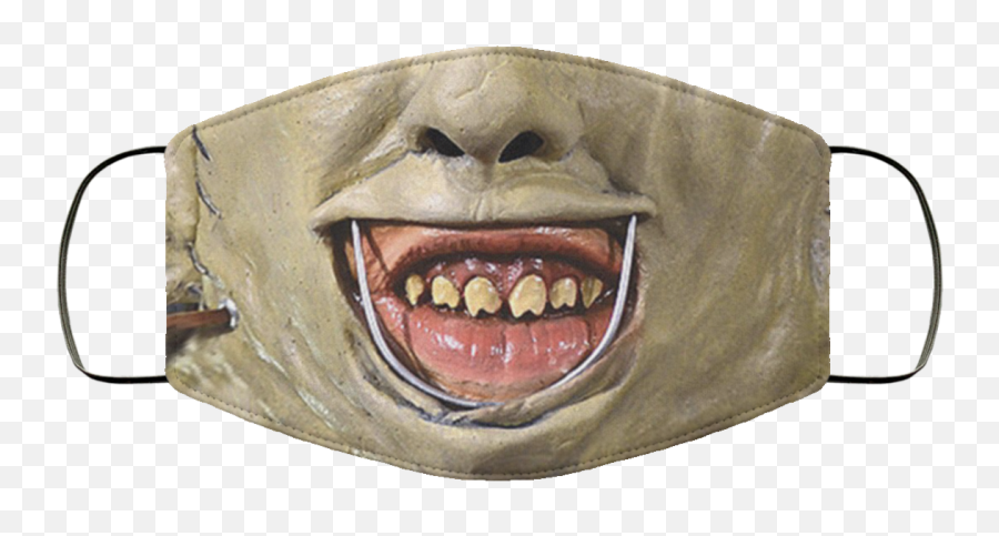 Halloween Leatherface Face Mask - Goonies Sloth Face Mask Png,Leatherface Png