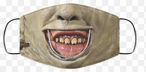 Halloween Leatherface Face Mask - Goonies Sloth Face Mask Png,Leatherface Png