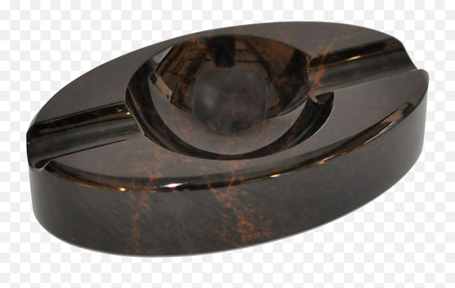 Download Ashtray Obsidienne Brown 2c - Crystal Full Size Solid Png,Ashtray Png