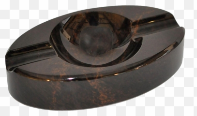 Download Ashtray Obsidienne Brown 2c - Crystal Full Size Solid Png,Ashtray Png