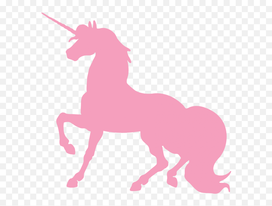 Pink Unicorn Silhouette Png - Pink Unicorn Silhouette Png,Unicorn Silhouette Png