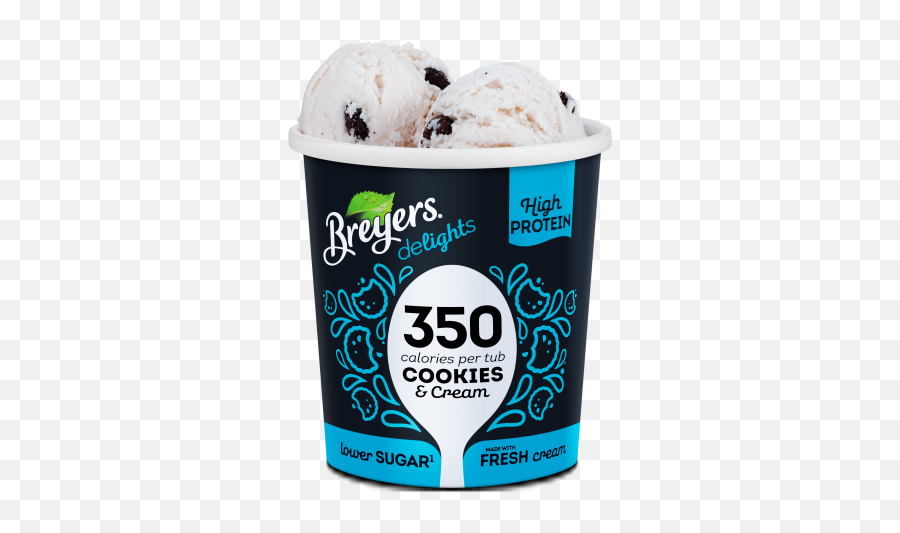 Breyers Cookies U0026 Cream - Breyers Cookies And Cream Png,Cookies And Cream Png