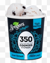 Breyers Cookies U0026 Cream - Breyers Cookies And Cream Png,Cookies And Cream Png