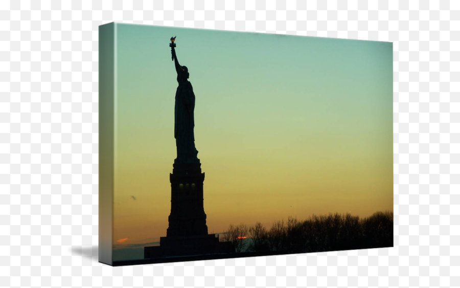 Statue Of Liberty By Emma And Dave Atkinson - Statue Of Liberty Png,Statue Of Liberty Silhouette Png