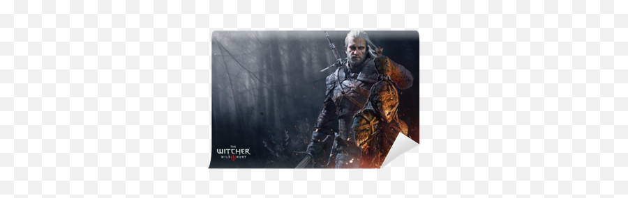 The Witcher 3 Wall Mural U2022 Pixers - We Live To Change Background The Witcher Desktop Png,Witcher 3 Png