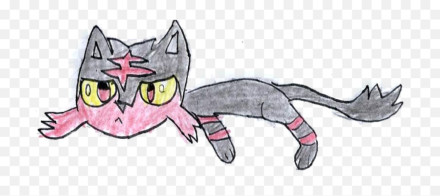 Litten - Fictional Character Png,Litten Png