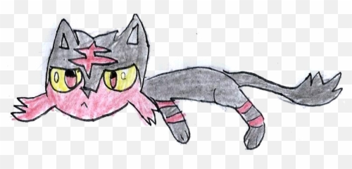 Litten - Fictional Character Png,Litten Png
