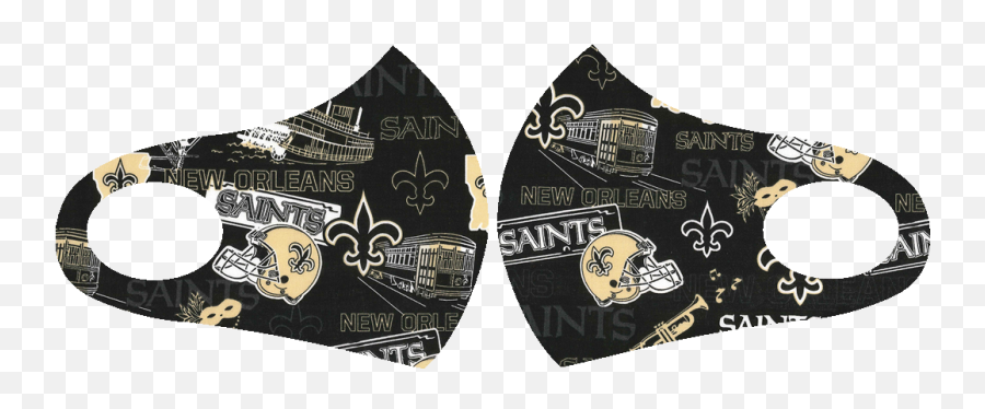 New Orleans Saints Face Mask - Teesoy Shirt New Orleans Saints Png,New Orleans Saints Png