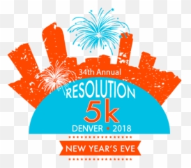Denver Resolution 5k - Event Png,New Year Logo