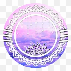 Aesthetic Icon Icons Fansign Tumblr - Facebook Messenger Logo Blue Purple png