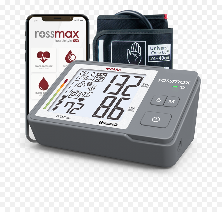 Rossmax Your Total Healthstyle Provider Blood Pressure Monitor Png Icon