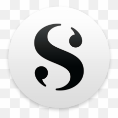 5 Gift Ideas For The Writers In Your - Scrivener Logo Png