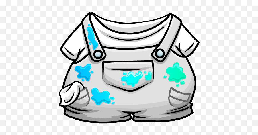 Painter Overalls Clothing Icon Id 4011 - Overalls Club Penguin Png,Overalls Png