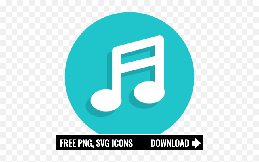Free Music Note Icon Symbol - Smile Icon Png,Note 2 Icon Glossary