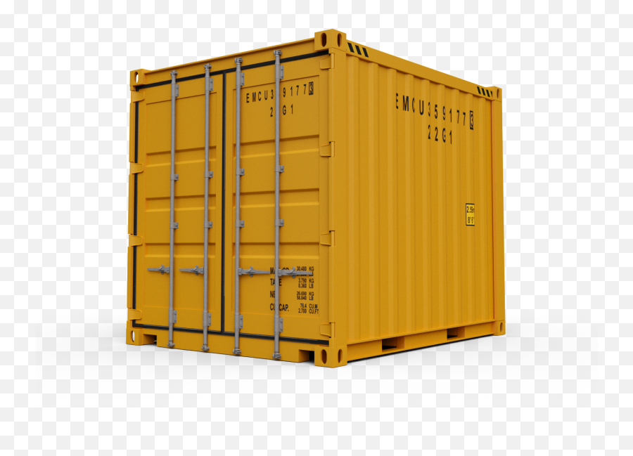 Png 10 Ft Shipping Containers - 20 Foot Shipping Container,Container Png