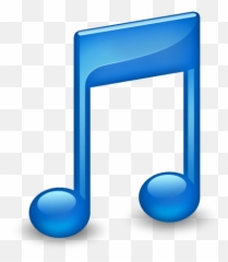 Sidebar Music Blue Icon Smooth Leopard Iconset Mcdo Design - png