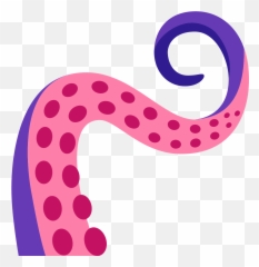 Icon Free Download Png Black And - Octopus Tentacles Clipart