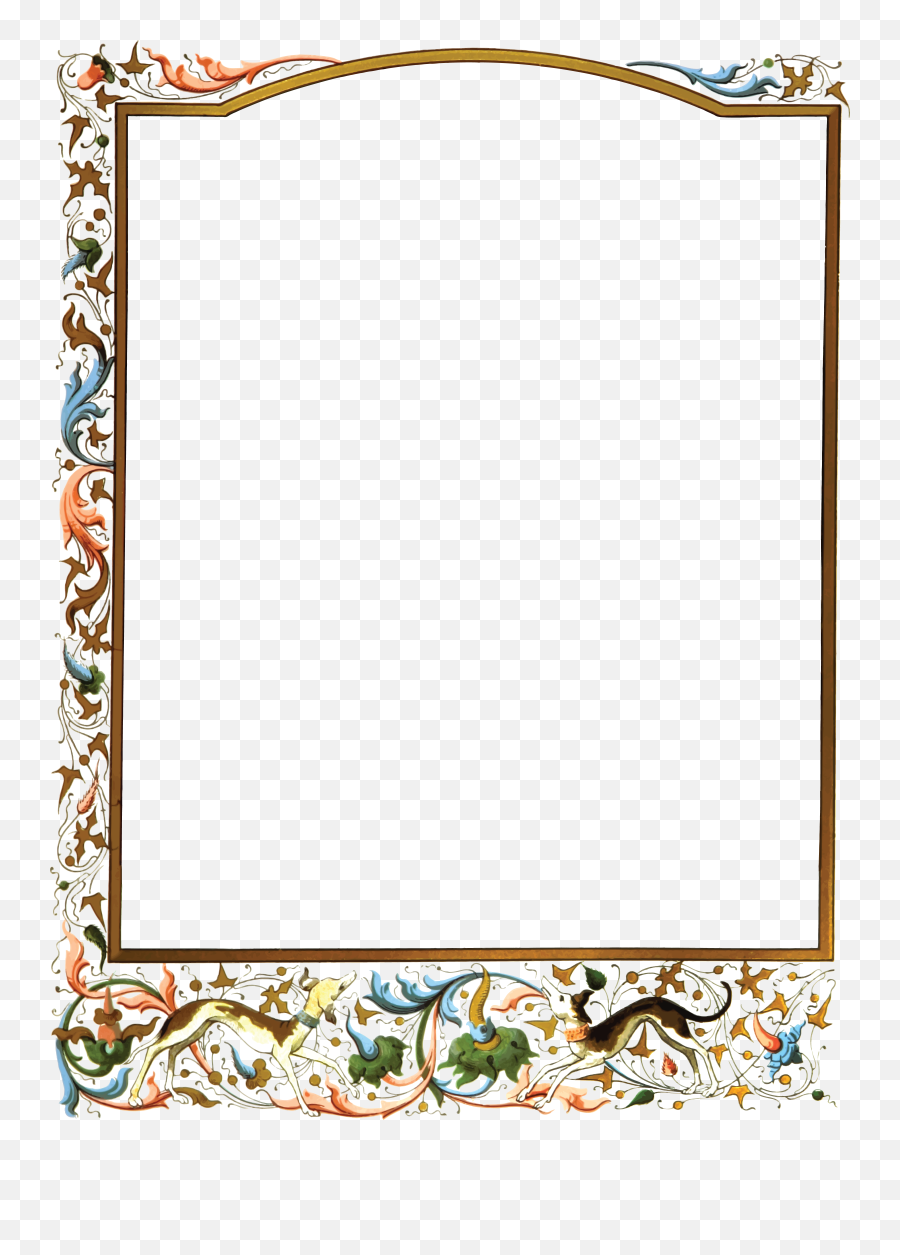 This Free Icons Png Design Of Ornate Frame - Clip Art Library Flower Film Frame,Bamboo Frame Png