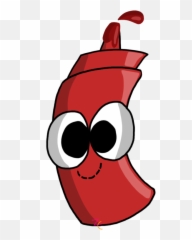 Ketchup Sweet Chili Sauce Mustard - Cartoon Bottle Clipart png