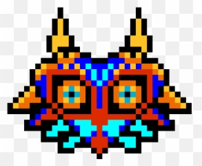 Download Skull Kid - Mask Pixel Art Png,Skull Kid Png