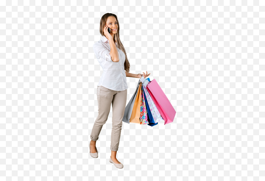 Download Free Png Woman Walking With - Woman Shopping Walking Png,Girl Walking Png