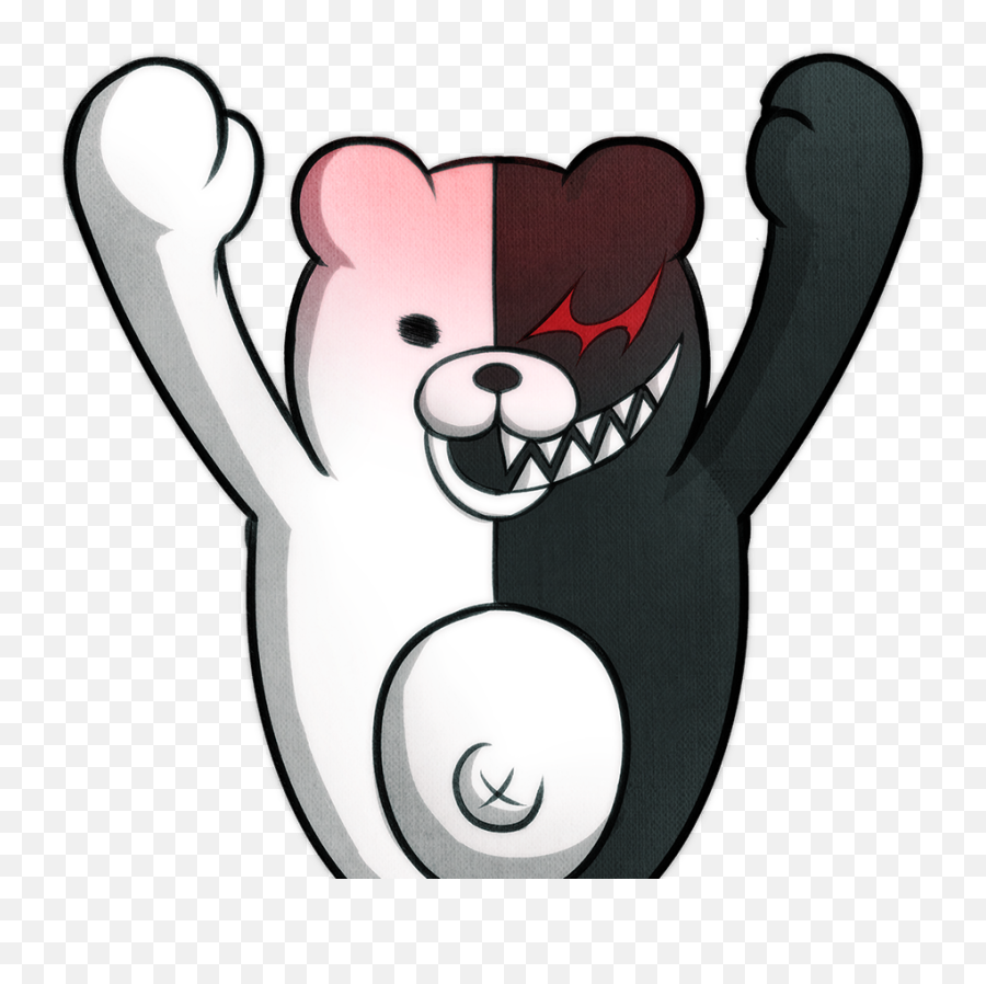 View Samegoogleiqdbsaucenao Bustup 020 - Monokuma Sprites Png,Monokuma Png