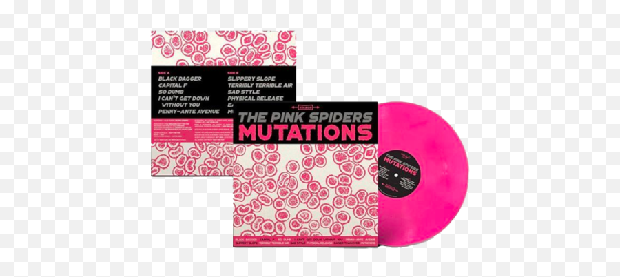 Mutations Lp Pink Vinyl U2014 The Spiders Png Record