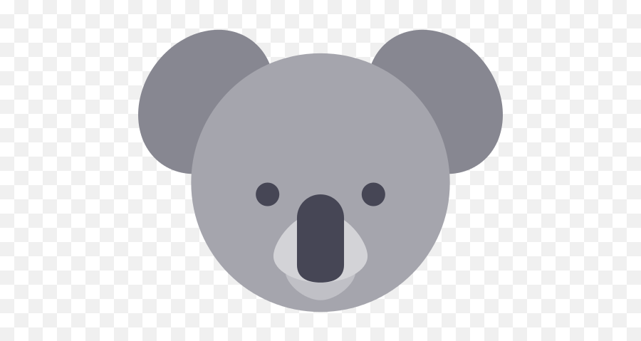 Koala Png Icon - Flat Design Koala,Koala Transparent