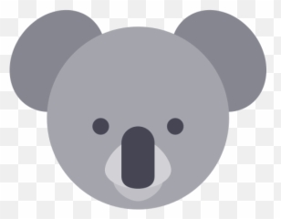 Koala Png Icon - Flat Design Koala,Koala Transparent