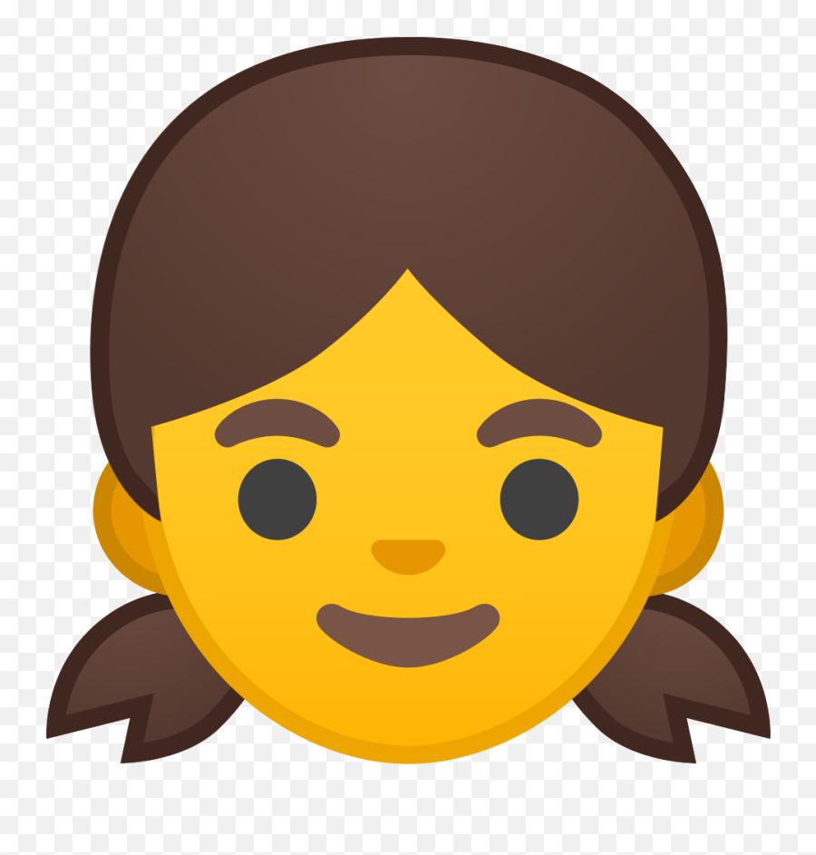 Girl Icon - Girl Emoji Png,Emoji Faces Png