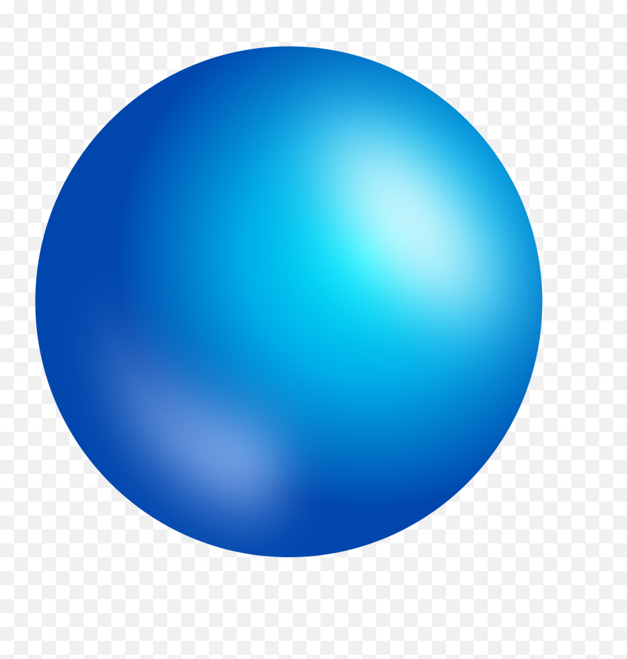 Png Free Blue Sphere - Sphere Clipart Png,Sphere Png
